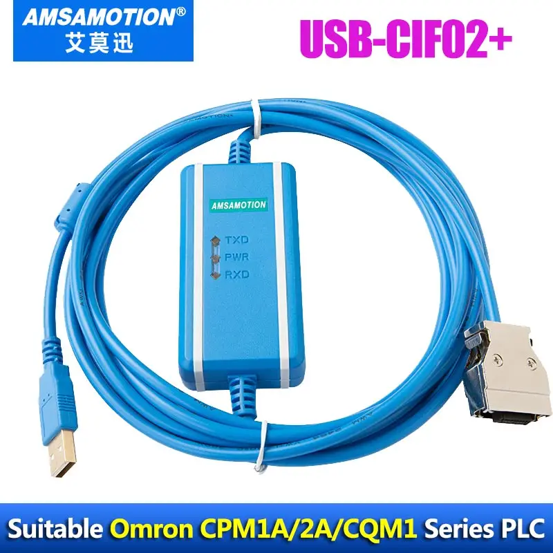 Подходит Omron PLC кабель для программирования связи CPM1A/2A/CQM1 линия загрузки данных USB-CIF02 - Цвет: Isolation Type