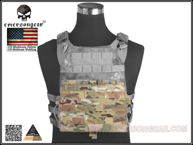 EmersonGear MOLLE Panel For:AVS JPC2.0 VEST Hunting Vests accessories Multicam  EM9288MC