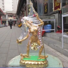 USPS в США S0282 Тибет Буддизм Народная Храм Буддизм Бронзовый окрашены Золоченый Ваджраварахи Статуя Будды