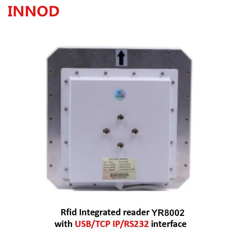 Автомобиль лобовое стекло UHF тег длинный rage rfid считыватель с rs232 ttl Uart Wiegand26 интерфейс для автоматического открытия барьерных ворот