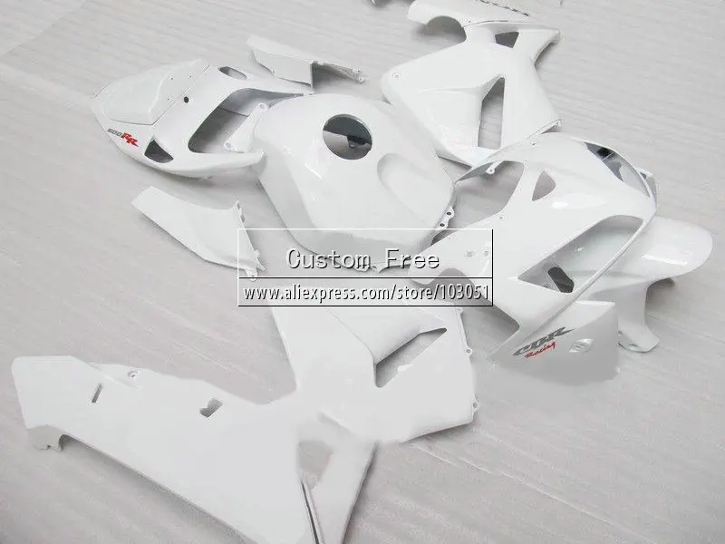Заводские Обтекатели для Honda all white 600 RR 2005 2006 CBR 600RR CBR600RR 05 06|Полные комплекты