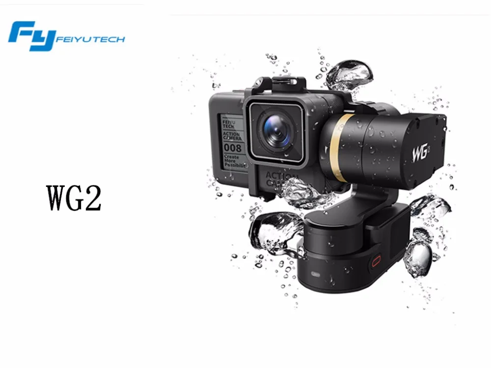

Feiyu Tech WG2 Wearable Gimbal Waterproof Camera Stabilizer for Gopro Hero 5 Session / 4 Session and similar size Action Cams