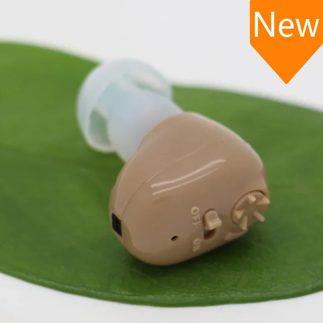  Micro Hearing Aid Rechargeable Invisible Amplifier Adjustable Tone In Ear Sound Voice Amplifier Amp