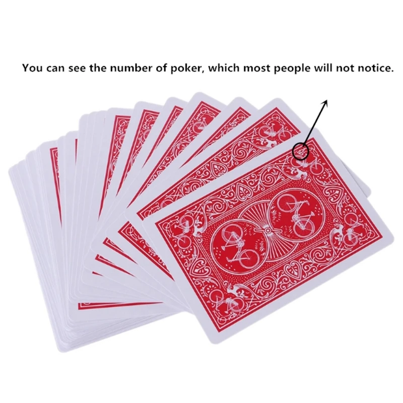 Секретные покерные карты просвечиваются игральные карты волшебные игрушки покер Волшебные трюки