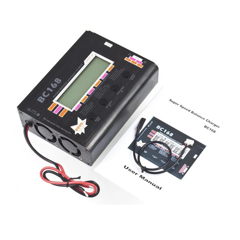 1pcs AOK BC168 1 6S 8A 200W Super Speed LCD Intellective Balance Charger Discharger rc helicopter
