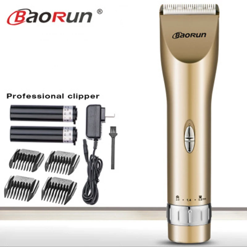 

BaoRun Professional electric hair clipper Adult baby Children's electric scissors Lithium battery electric stylish tools