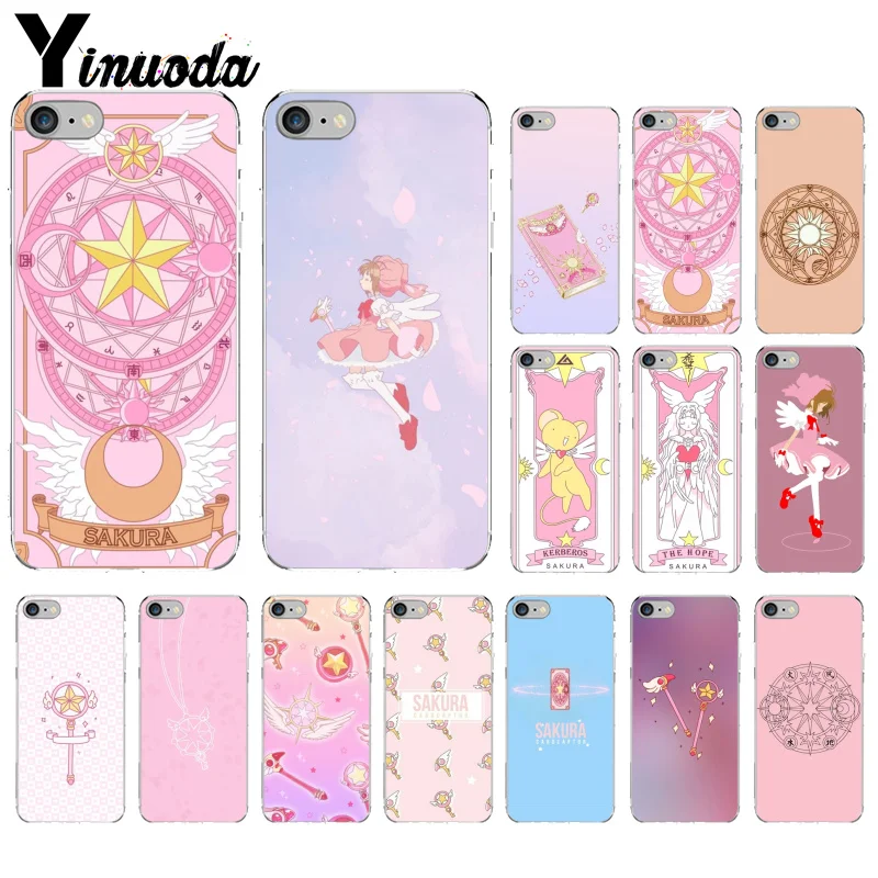 Yinuoda Cardcaptor Sakura Роскошный Уникальный Дизайн чехол для телефона Apple iPhone 8 7 6 6S Plus X XS MAX