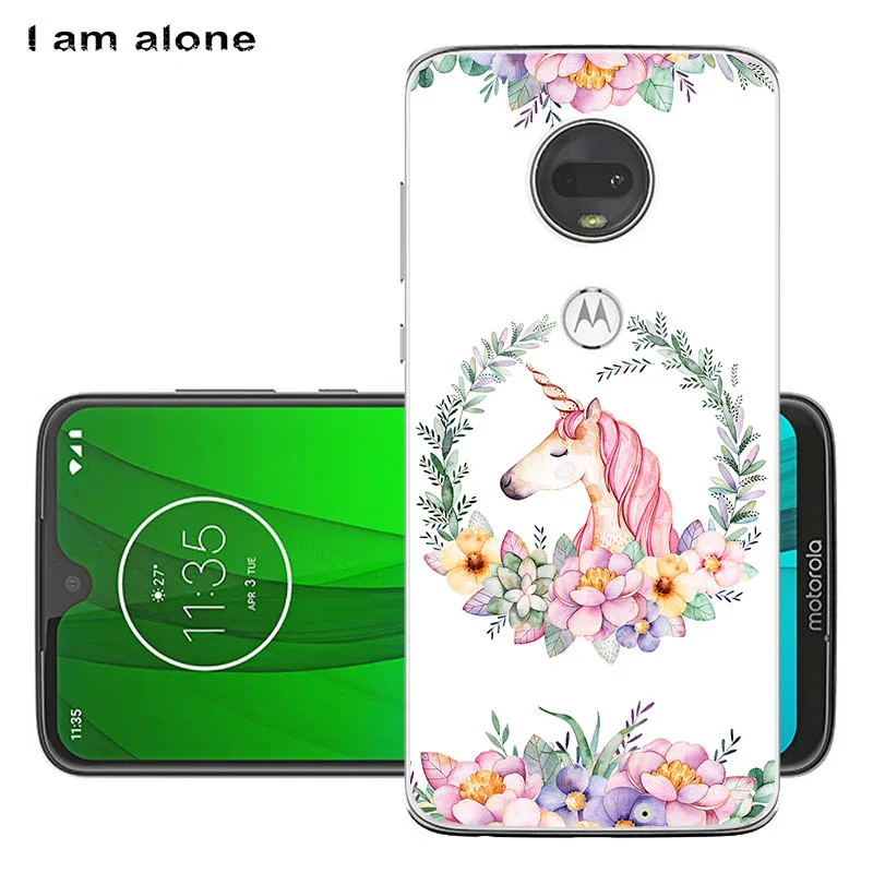 Чехлы для телефонов I am alone для Motorola Moto G7 G7 Play G7 power из мягкого ТПУ для мобильных телефонов модные сумки для Moto G7 - Цвет: Soft TPU HH93