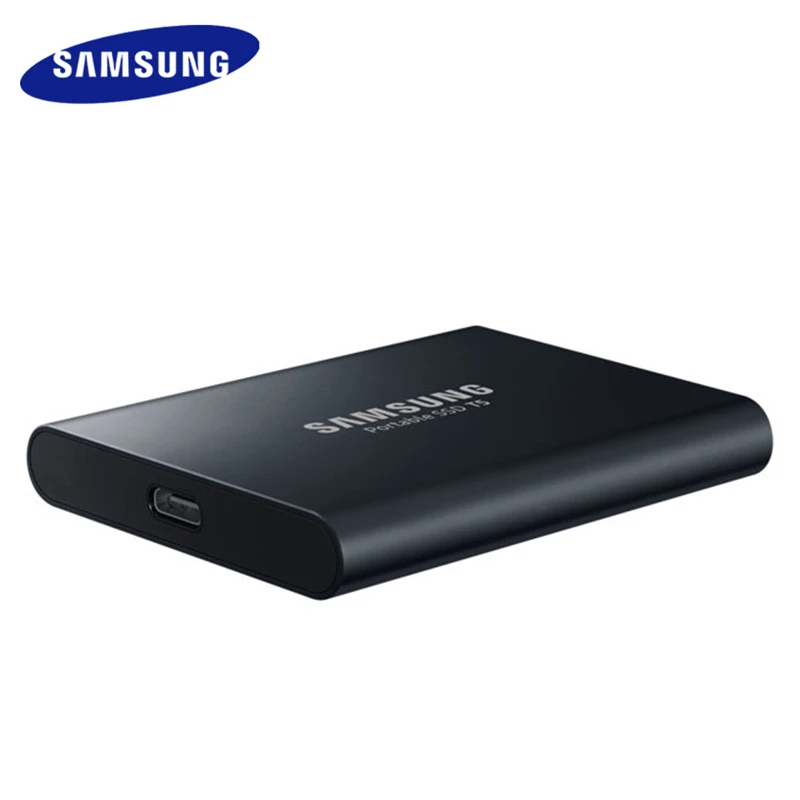 Samsung T5 портативный SSD 250 ГБ 500 USB3.1 Внешние накопители 1 ТБ 2 ТБ USB 3,1 Gen2 и обратная совместимость с USB для компьютера MAC