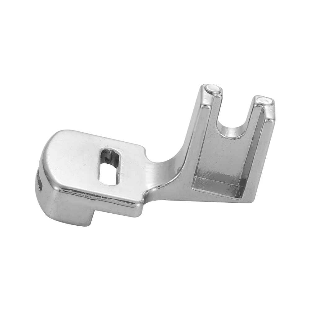 

1PC 2.9*1.7cm Multi-function Sewing Machine Wrinkle Presser Upper Zipper Metal Presser Foot Household Applique Tools DIY