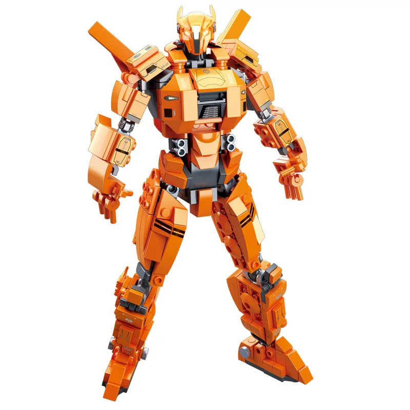 Hot 4 Styles Pacific Rim Series Building Block Set Model Robot Armor DIY Bricks Educational Toys Kids Gifts Compatible With
