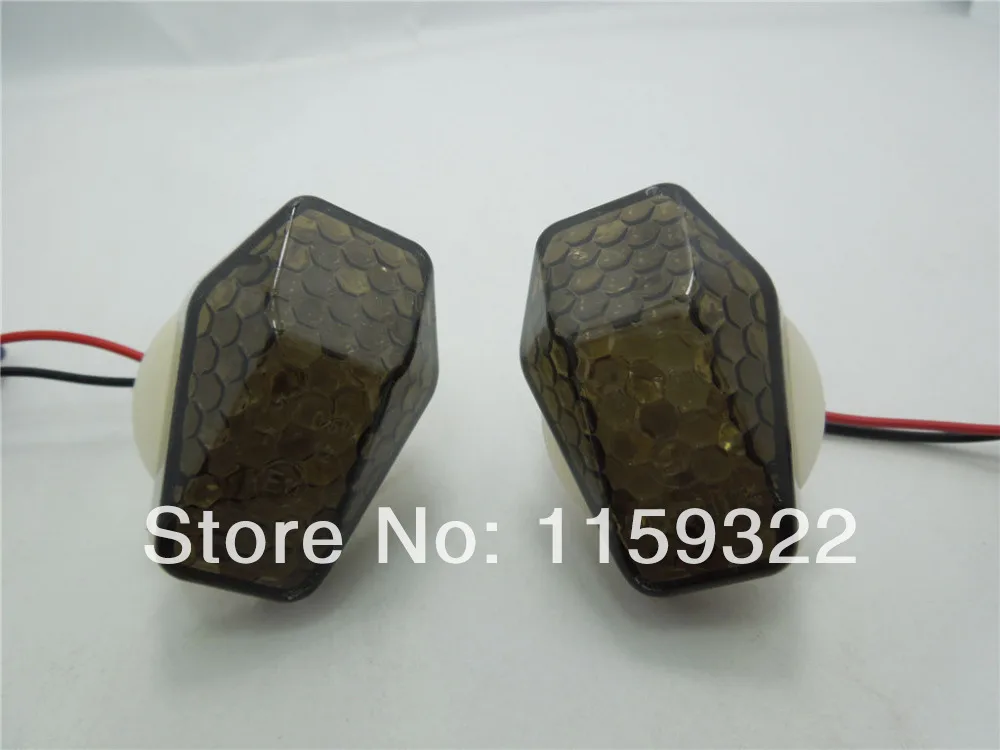 

Motorcycle smoke LED Flush mount Turn Signal Light For Suzuki GSXR GSX-R 1000 K2 K3 K4 i UNDEFINED