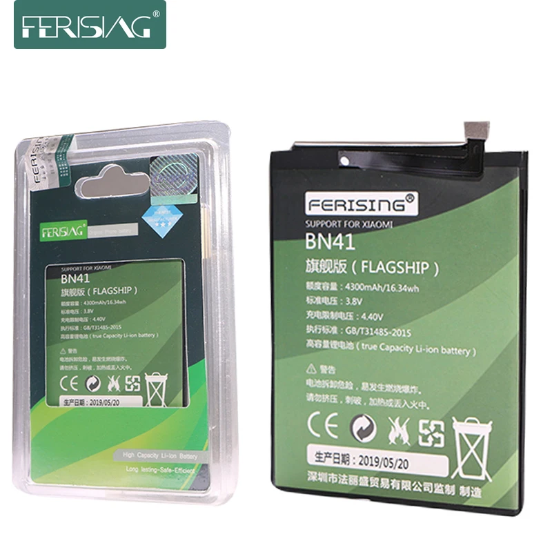 

Original BN41 Phone Battery for Redmi Note 4 Battery Xiaomi hongmi Note 4X MTK Helio X20 Replacement Batteries Red rice bateria