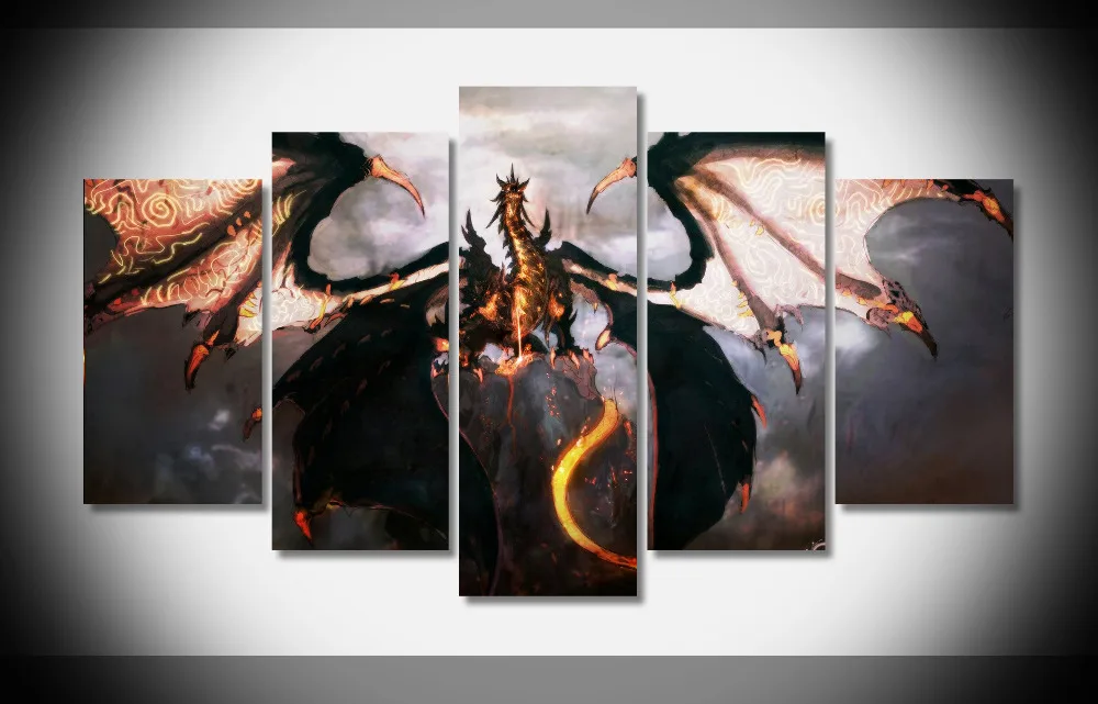 

5372 Aion Game Poster Framed Gallery wrap art print home wall decor wall picture Already to hang digital print wholesale modern