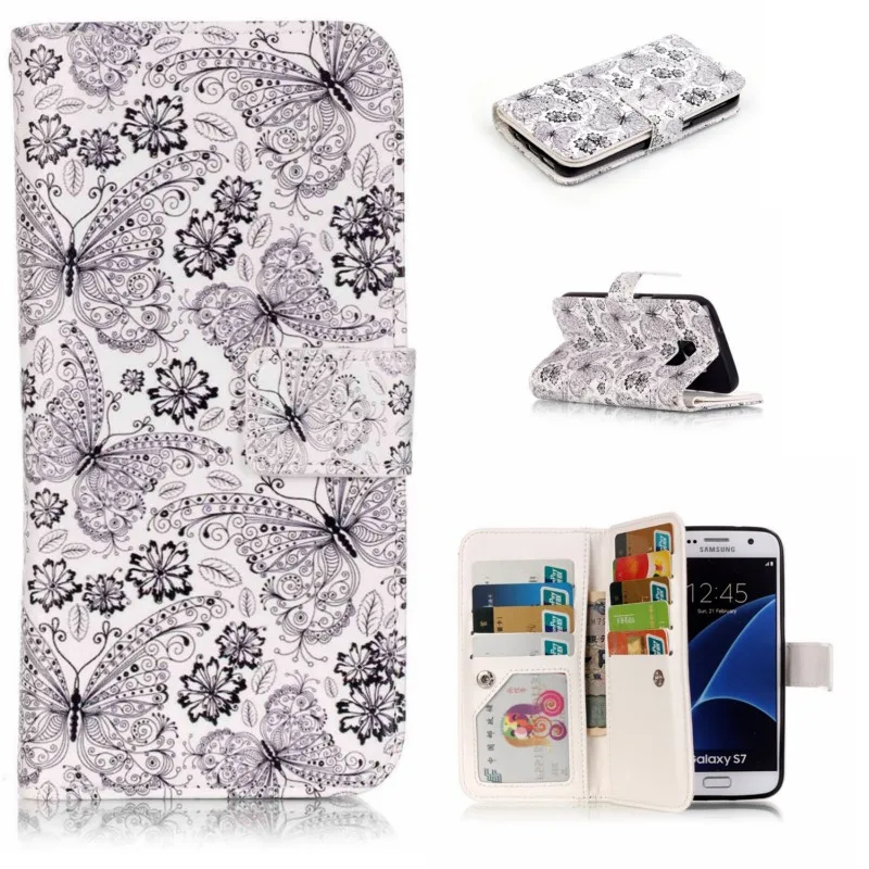 S7 9 Cards Wallet Case (19)