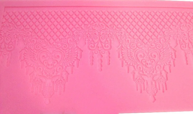 New Silicone Fondant Mat Cake Decorating Styling Tools Kitchen Flower Pattern Silicone Lace Molds
