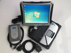 Для toyota сканирования IT3 Глобальный Techstream GTS ОТК VIM OBD с новейшим программным обеспечением установить CF-19 ноутбук с сенсорным экраном новый it2