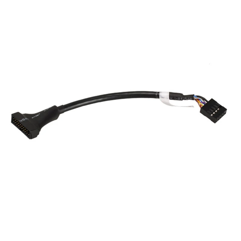 USB3.0 к USB2.0 20Pin папа 9Pin женский кабель адаптер конвертер IJS998| |