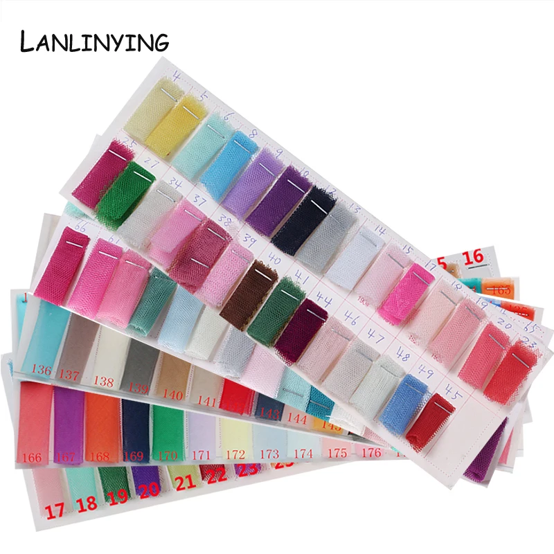 

Mesh Soft Fabric Color Card Product Number P045 And Number D407 Color Card Mock Up Sample 001