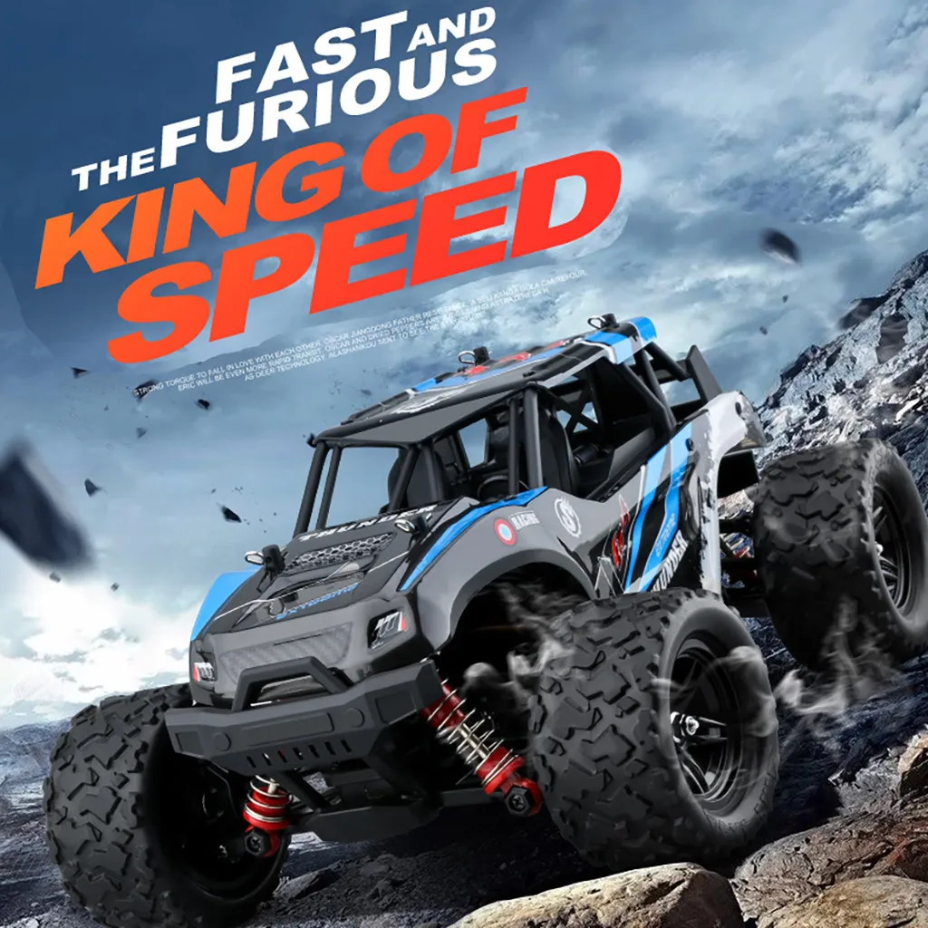 

50KM/H 1/18 Scale RC Car 2.4G 4WD High Speed Fast Remote Controlled Large TRACK