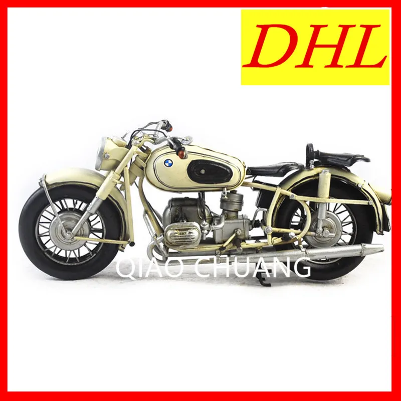 

Personality Ironhide Models Steel Art Retro Motorcycle 1960 r60-2 Nostalgia Retro Purely Manual SPTE Motorcycle Decoration G556