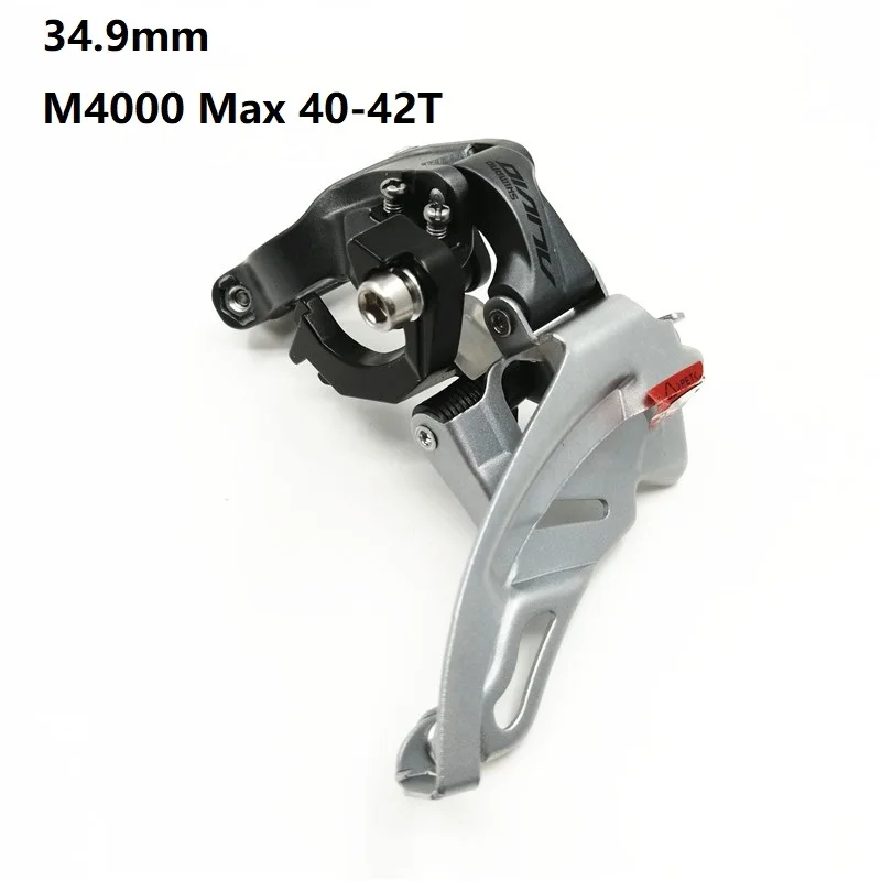 Оригинальный SHIMANO ALIVIO M4000 вниз качели передний переключатель двойной выдвижной