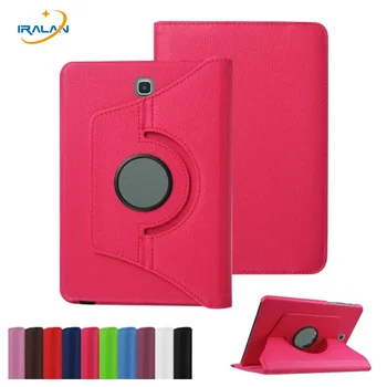 

For Samsung Galaxy Tab A 9.7 T550 T555 PU Leather 360 Rotating Stand Case Cover for Galaxy Tab A 9.7 Tablet +Screen Film+ Stylus