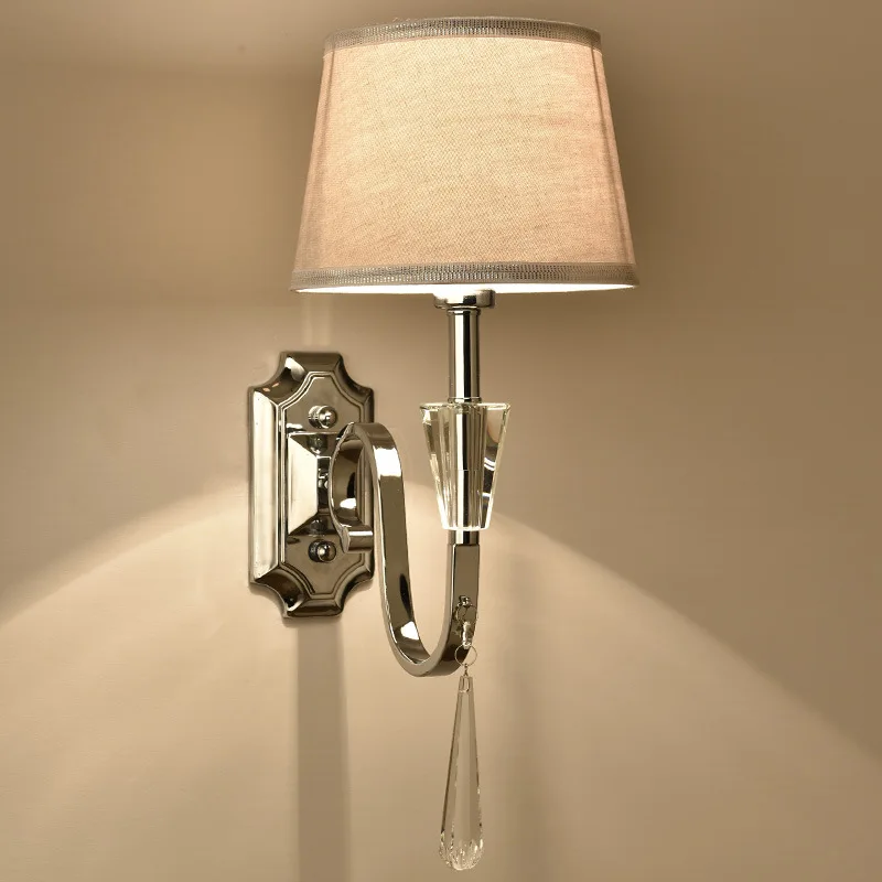 

Bedroom decoration luxury European style E14 lighting wall lamp for pathway