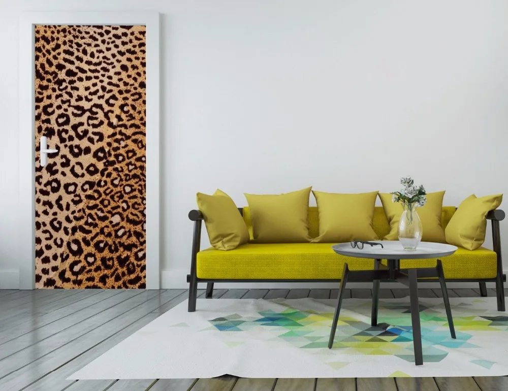 door-stickers-living-room-themes-virtual-category-leopard-background