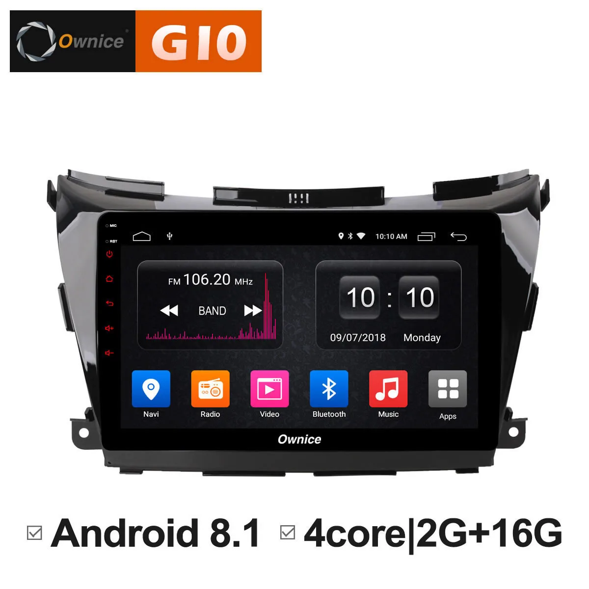 Discount For Nissan Murano 2015 2016 2017 Android Unit Radio Stereo Multimedia Player 1 2 din DVD GPS Navigator Carplay Intelligent Audio 1