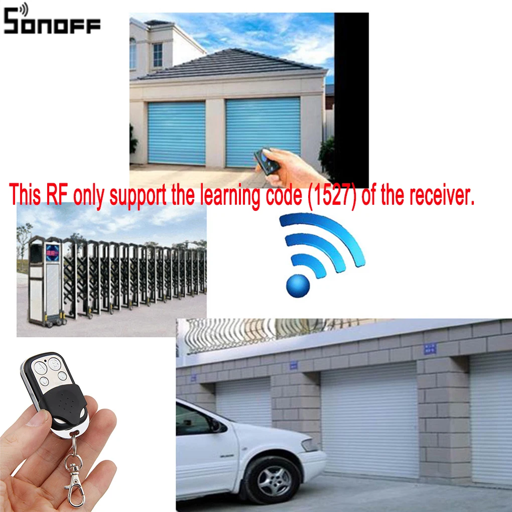 5 шт. ITEAD Sonoff RF 433 МГц WiFi беспроводной умный переключатель датчик для умного дома WiFi светильник переключатель