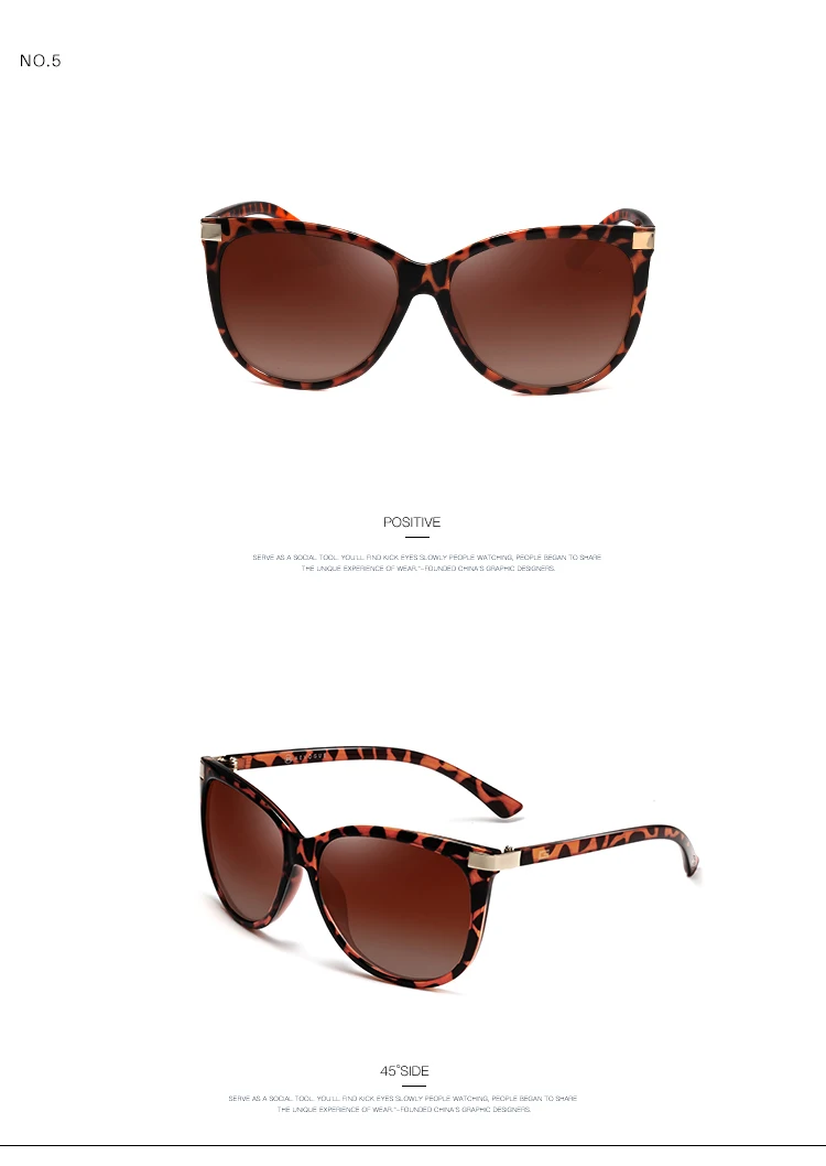 Солнцезащитные очки ROZA для женщин Кошачий глаз фирменный дизайн классические негабаритные уличные солнечные очки ретро Gafas De Sol UV400 RZ0098