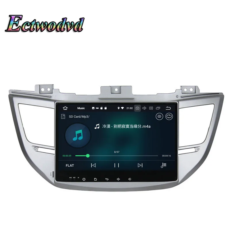 Best Ectwodvd Octa Core 4G RAM 64G ROM Android 9.0 Car Multimedia DVD Player GPS HeadUnit for Hyundai IX35 for Tucson 2015 5