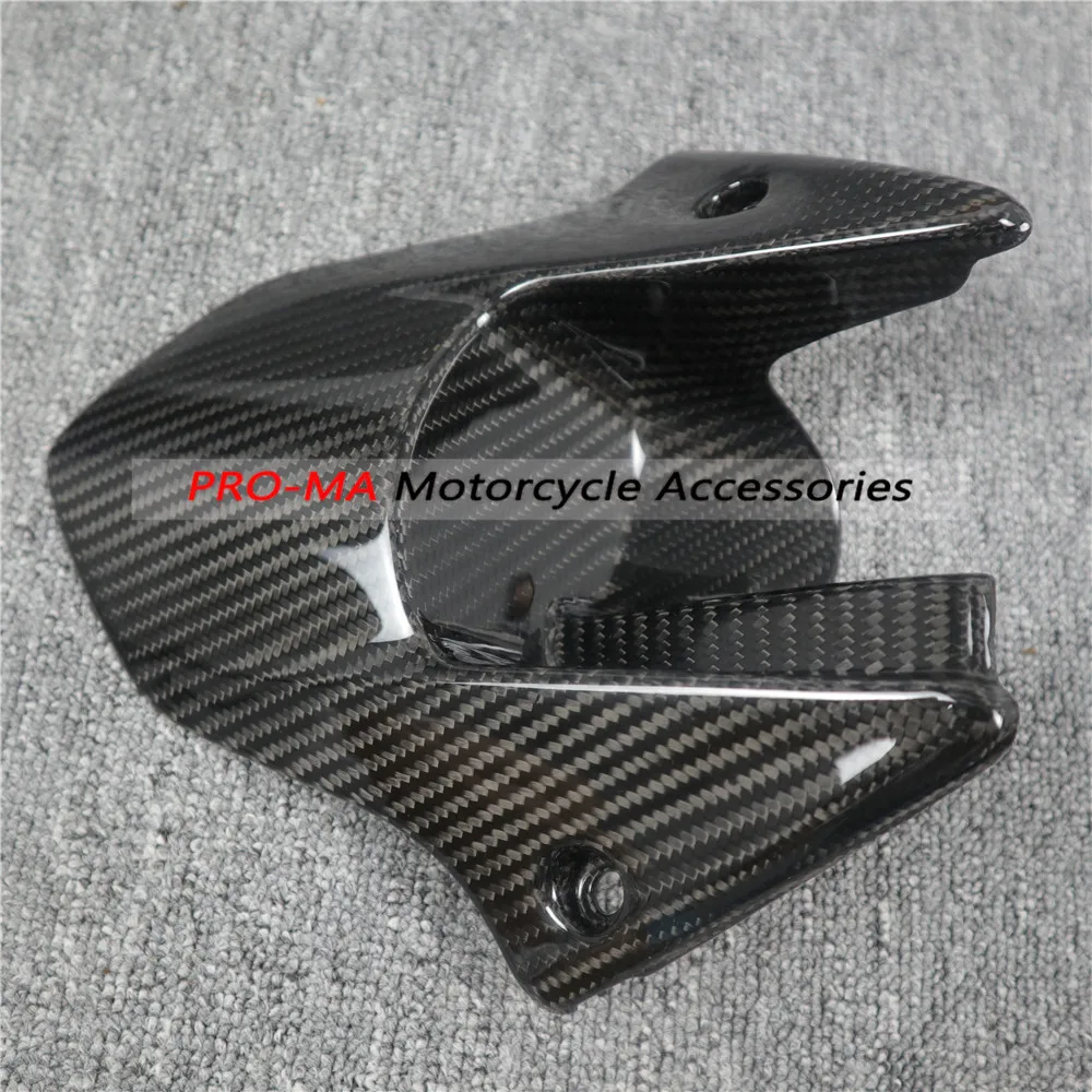 motorcycle rear hugger in carbon fiber For honda CBR1000RR 2013- Twill glossy weave