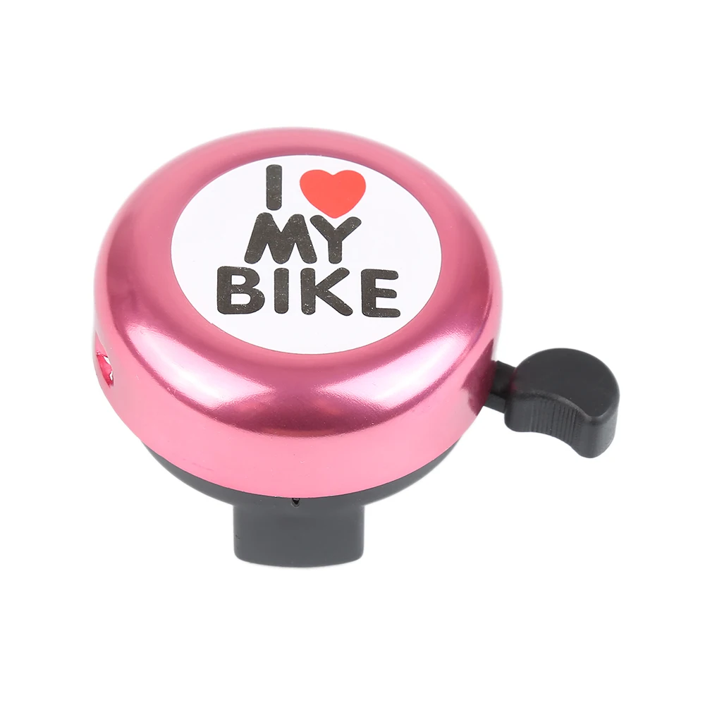 

Aubtec New Bicycle Cycling Ring Bell Heart Alarm Bike Metal Crisp Sound Handlebar Horn Random Color Warning Cycling Bike Bell