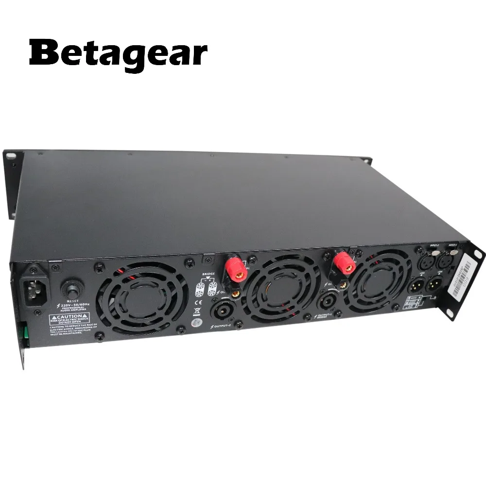 Betagear AMP800 Professional Stage Power Amplifier
