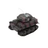 Happycow 777-215 RC Tank 2.5' Mini Micro IR Remote Control RC Battle Tank a Best Gift for Kids and Children 5