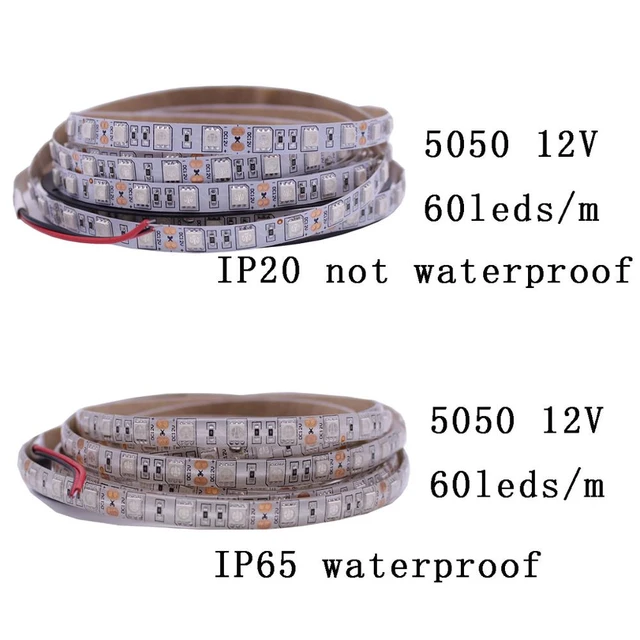UV Led Streifen licht 5050 SMD 60leds/m UVA 395-405nm UVB 365-370nm Uv Ray  LED-Diode Band Lila flexible Band lampe