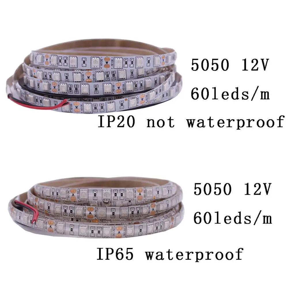 1-5m UV LED Streifen licht 365nm 60led/m 5050 Flexible