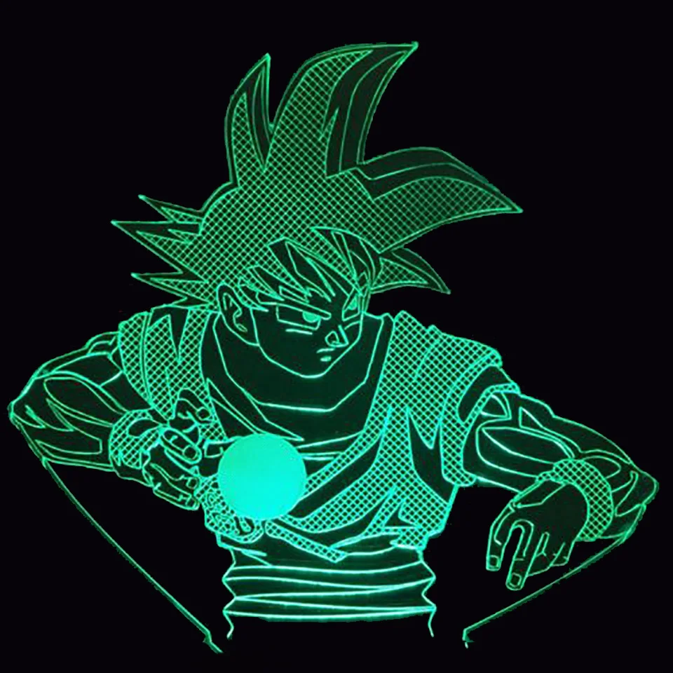 

7 Colors Changing Atmospheres 3D Dragon Ball Modeling Led Nightlights Cartoon Gifts Desk Lamp Bedroom Baby Sleep Lighting Decor