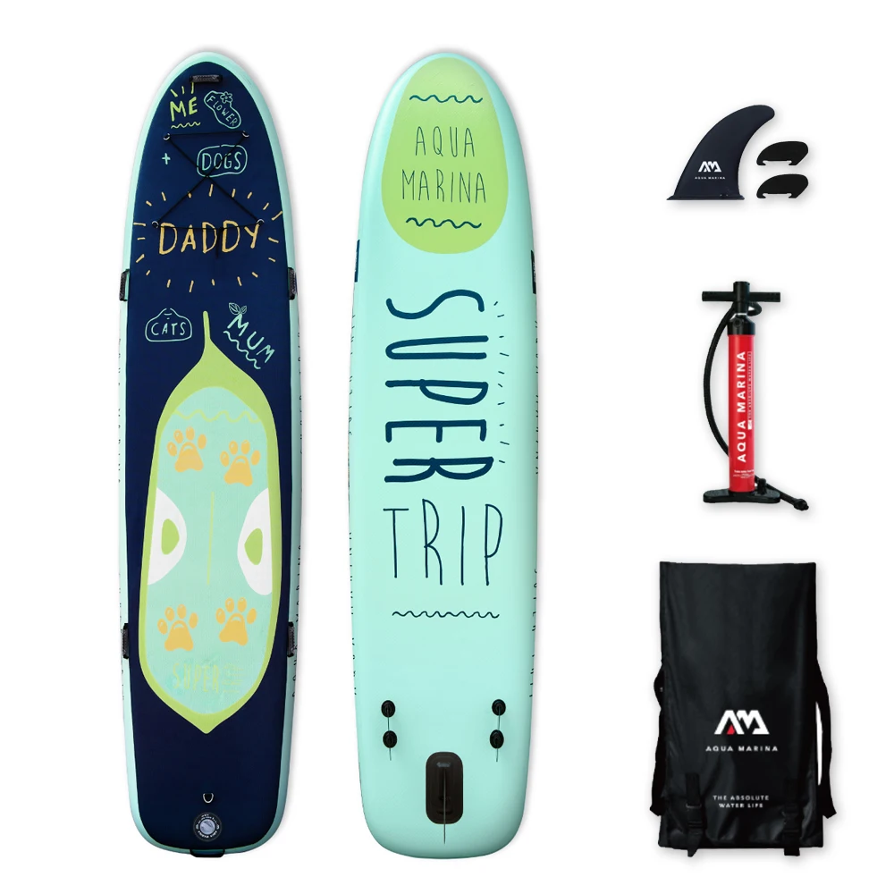 Aqua marina Tabla de Paddle surf para toda la familia, súper viaje, 12