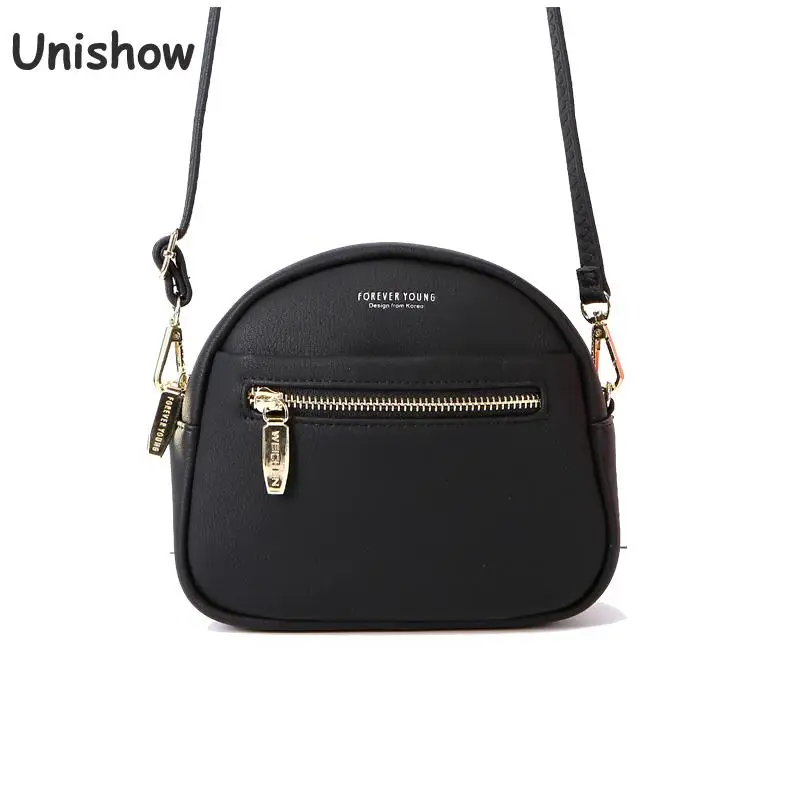 Unishow Маленькая женская сумка через плечо, брендовая дизайнерская Высококачественная сумка для женщин, Мини женские сумки через плечо