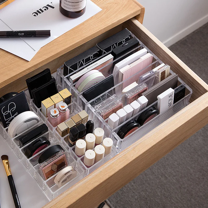 

Cosmetics receive a box of pressed powder eye shadow boxes makeup air cushion lipstick receive rack drawer space