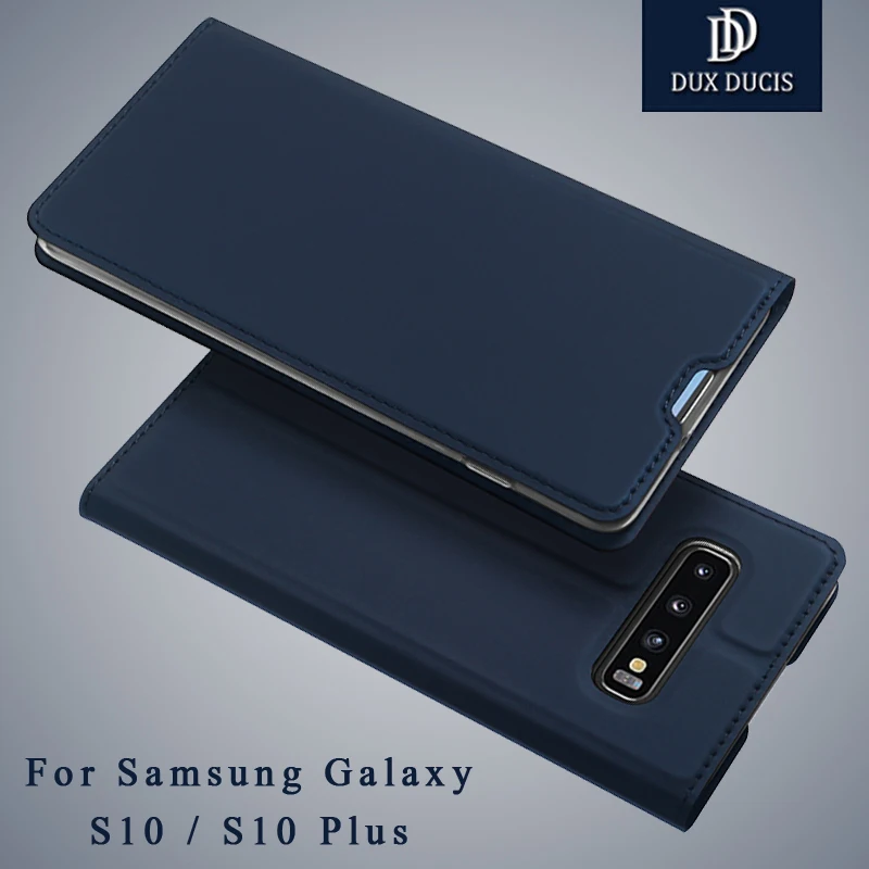 

For Samsung Galaxy S10 Plus Cover DUX DUCIS Wallet Coque For Samsung S10 Lite Leather Flip Case For Smasung S 10 Plus S10 E Case
