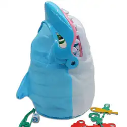Попытайтесь запечатлеть большинство рыбок и морских животных из рта акулы родитель-ребенок, игрушки для игр, горячая распродажа