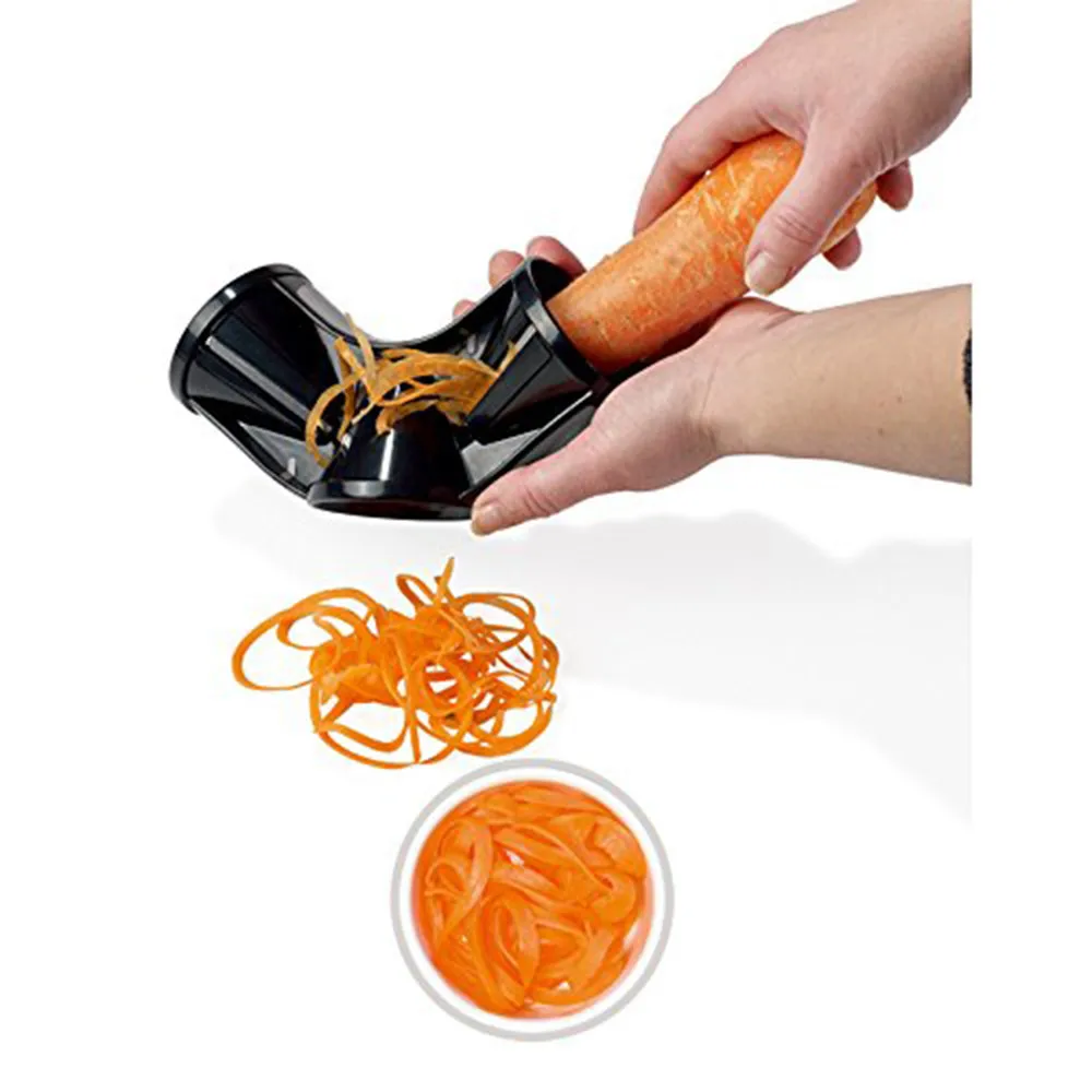 

TENSKE 3 In 1 Spiral Vegetable Slicer Pasta Maker Spiralizer Veggie Cutter Spaghetti*23 hogar cocina 2017 hot sale