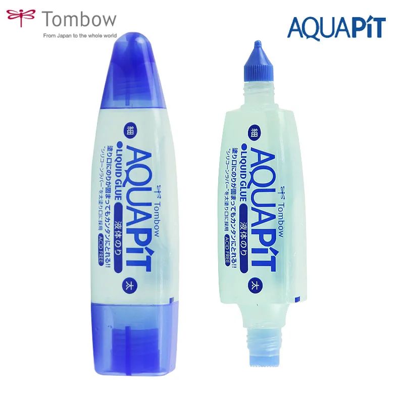 

Tombow MONO Aqua Liquid Glue 1.69 Ounce Dual Tip for Precise to Full Coverage Application ultra-strong Glue Acid-free Stationery