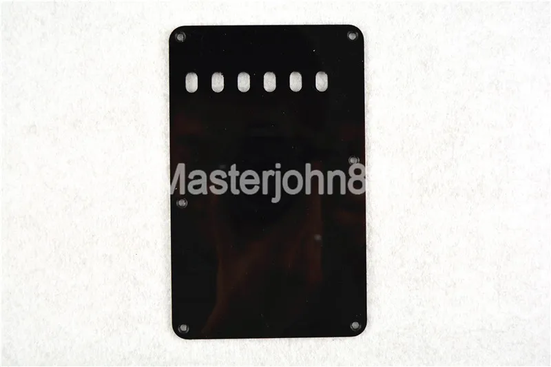 Black 1 PLY Electric Guitar Pickguard Back Plate T...