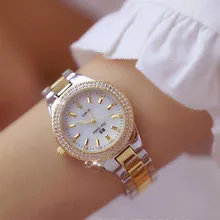 2019 Luxury Brand lady Crystal Watch Women Dress Watch Fashion Rose Gold Quartz Watches Female Stainless Steel Wristwatches newest luxury brand lady crystal watch women dress watches fashion diamond quartz watch female stainless steel wristwatches