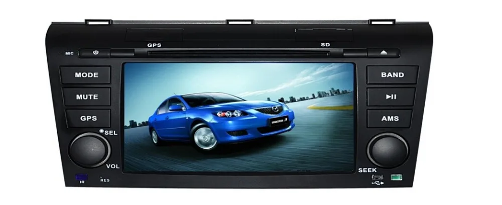 MTK3360 512Mb faster speed WINCE 6 0 car DVD player gps navi multimedia stereo for Mazda